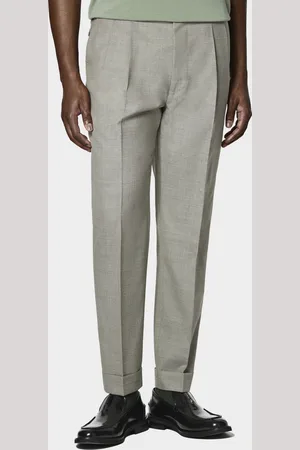 Gutteridge Pantalón de pinzas Vitale Barberis Canonico de pura lana
