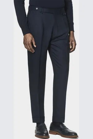Gutteridge Pantalón de pinzas Vitale Barberis Canonico de pura lana