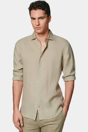 Gutteridge Camisa de lino puro