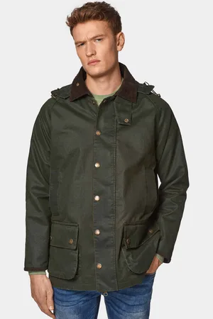 Gutteridge Chaqueta encerada en mezcla de algodón