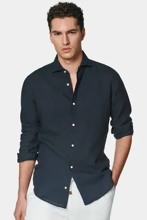 Gutteridge Camisa de lino puro