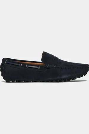 Gutteridge Mocasines de barco de ante