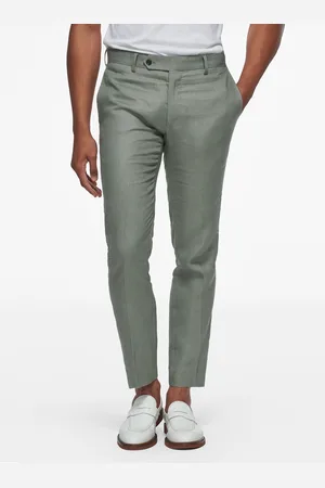 Gutteridge Pantalones de lino puro