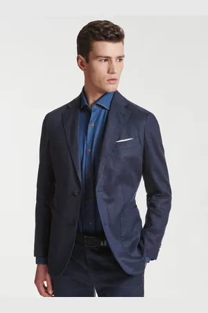 Gutteridge Americana de traje de lino puro