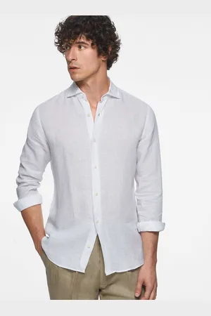 Gutteridge Camisa de lino puro