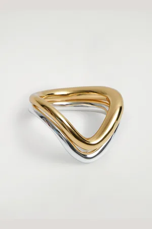 H&M PACK CURVED RINGS