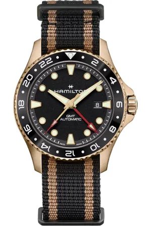 Hamilton Khaki Navy Scuba Automatic GMT 43mm bronce