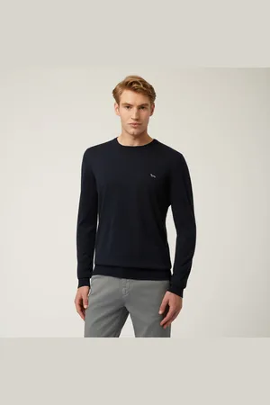 HARMONT&BLAINE Jersey Essentials de algodón y cachemira, Hombre, , Tamaño: L