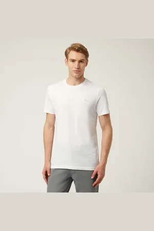 HARMONT&BLAINE Camiseta Essentials de algodón liso, Hombre, , Tamaño: 6XL