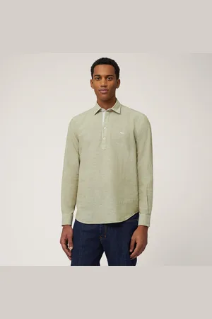 HARMONT&BLAINE Polo camisa de manga larga, , Tamaño: L
