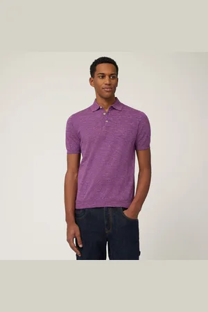 HARMONT&BLAINE Polo de tweed flameado, , Tamaño: L