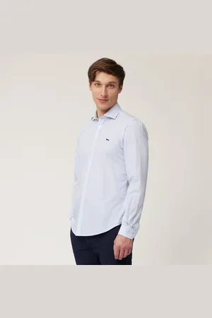 HARMONT&BLAINE Camisa de puro algodón a rayas, , Tamaño: S
