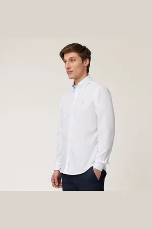 HARMONT&BLAINE Camisa de algodón texturizado, , Tamaño: XXL