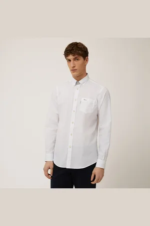 HARMONT&BLAINE Camisa ajustada con bolsillo, , Tamaño: L
