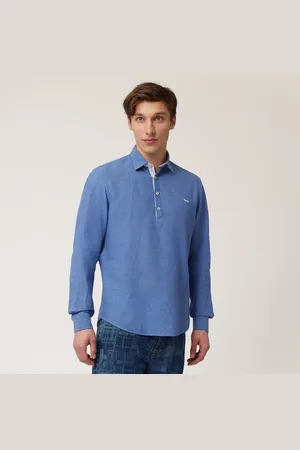 HARMONT&BLAINE Polo camisa de manga larga, , Tamaño: XXL