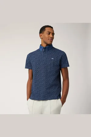 HARMONT&BLAINE Polo de piqué estampado, , Tamaño: L