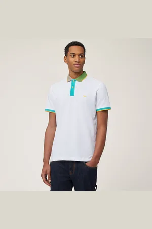 HARMONT&BLAINE Polo de algodón con detalles en 3D, , Tamaño: L