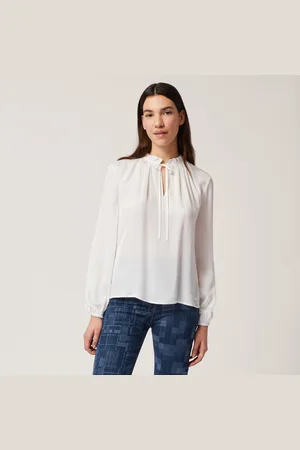 HARMONT&BLAINE Blusa de georgette, , Tamaño: 40