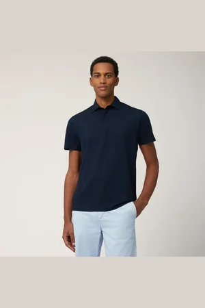 HARMONT&BLAINE Polo de algodón color liso, , Tamaño: L