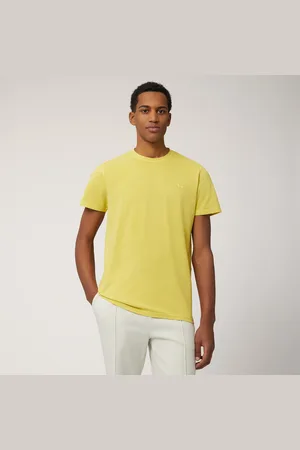 HARMONT&BLAINE Camiseta de cuello redondo de algodón, , Tamaño: L