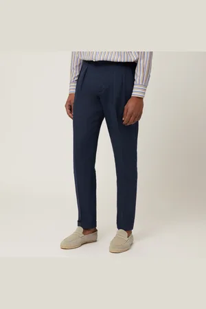 HARMONT&BLAINE Pantalón chino de lino, , Tamaño: 48