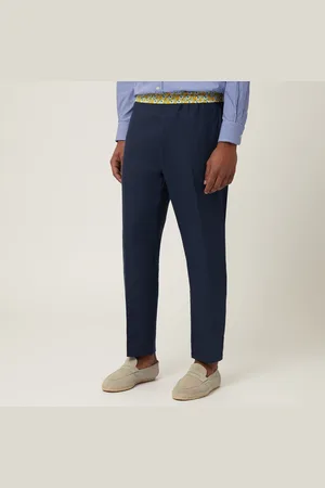 HARMONT&BLAINE Pantalón de lino con margaritas, , Tamaño: 48