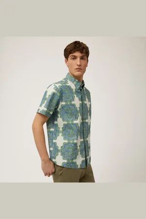 HARMONT&BLAINE Camisa Tropical Gitans, , Tamaño: L