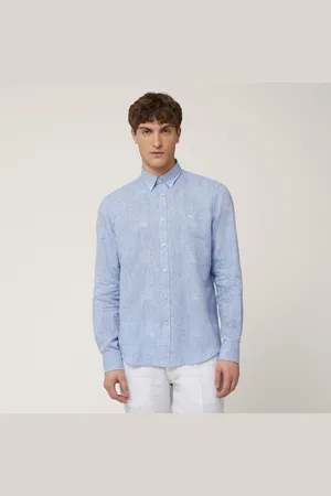 HARMONT&BLAINE Camisa de puro lino, , Tamaño: L