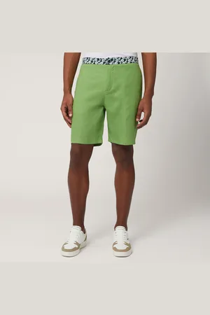 HARMONT&BLAINE Bermudas de lino con margaritas, , Tamaño: 48