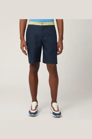 HARMONT&BLAINE Bermudas de lino con margaritas, , Tamaño: 48