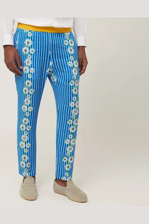 HARMONT&BLAINE Pantalón de lino con margaritas, , Tamaño: 46