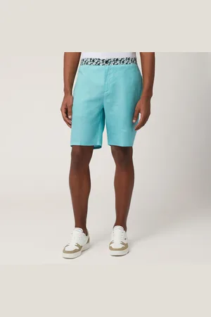 HARMONT&BLAINE Bermudas de lino con margaritas, , Tamaño: 48