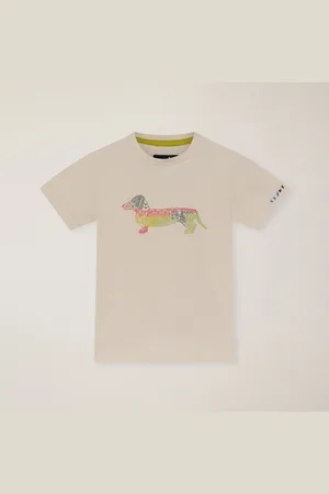 HARMONT&BLAINE Camiseta de manga corta con logotipo fancy, , Tamaño: 2Y