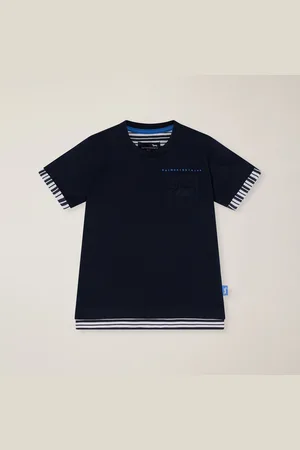 HARMONT&BLAINE Camiseta con estampado en relieve, , Tamaño: 2Y