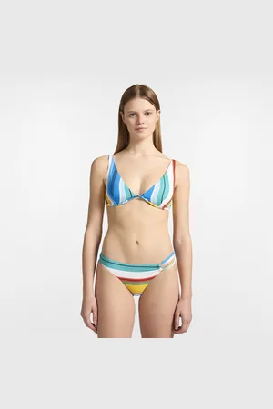HARMONT&BLAINE Bikini a rayas multicolores, , Tamaño: XXS