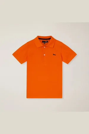 HARMONT&BLAINE Polo de piqué con logotipo bordado, , Tamaño: 2Y