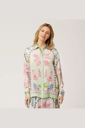 HARMONT&BLAINE Camisa oversize estampada, , Tamaño: 40