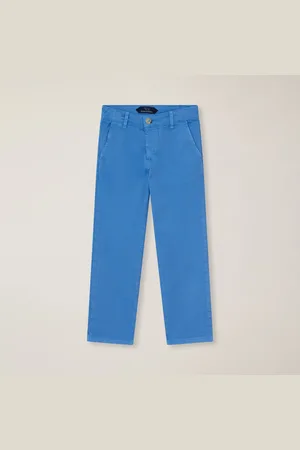 HARMONT&BLAINE Pantalón de gabardina con bolsillo diagonal, , Tamaño: 14Y