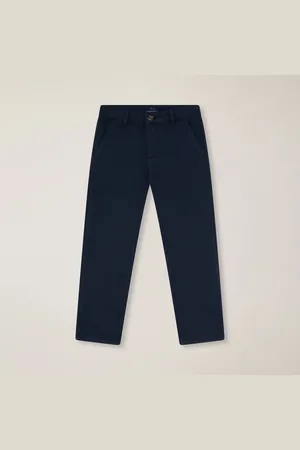 HARMONT&BLAINE Pantalón de gabardina con bolsillo diagonal, , Tamaño: 2Y
