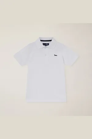 HARMONT&BLAINE Polo de piqué con logotipo bordado, , Tamaño: 12M