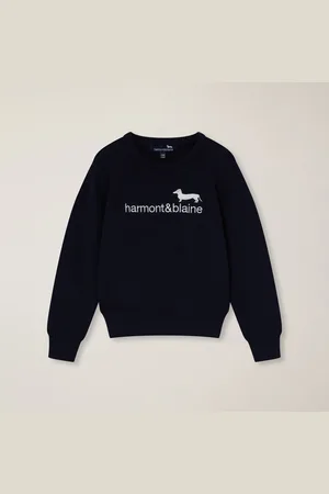 HARMONT&BLAINE Jersey de cuello redondo con bordado, , Tamaño: 12M