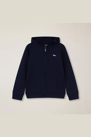 HARMONT&BLAINE Sudadera con capucha y cremallera completa, , Tamaño: 12M