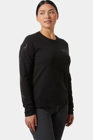 Helly Hansen F2f Organic Cotton Long Sleeve Tee Mujer L