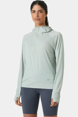 Helly Hansen Shine Solen Half-zip Sun Hoodie Mujer M
