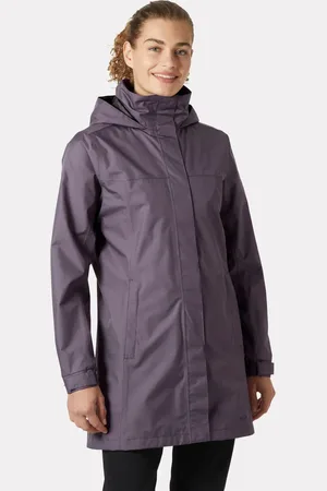 Helly Hansen Aden Long Rain Jacket Mujer L