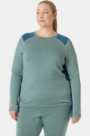 Helly Hansen Lifa® Merino Midweight Crew Plus Shirt Mujer 1X