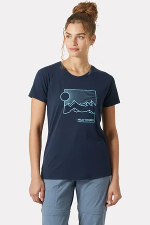 Helly Hansen Skog Recycled Graphic T-shirt Mujer L