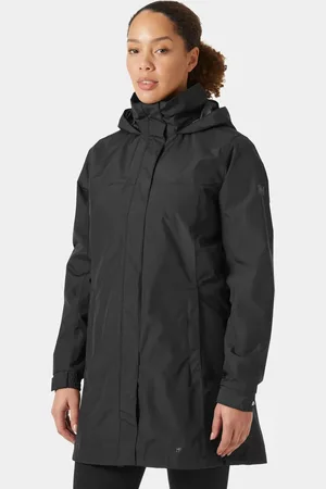 Helly Hansen Aden Long Rain Jacket Mujer L