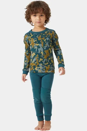 Helly Hansen Graphic Lifa® Merino Wool Base Layer Set Niño 92/2
