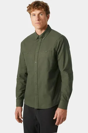 Helly Hansen Organic Cotton Flannel Shirt Hombre L
